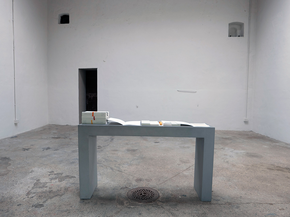 Foto Ambientale installazione sonora e libri d’artista 