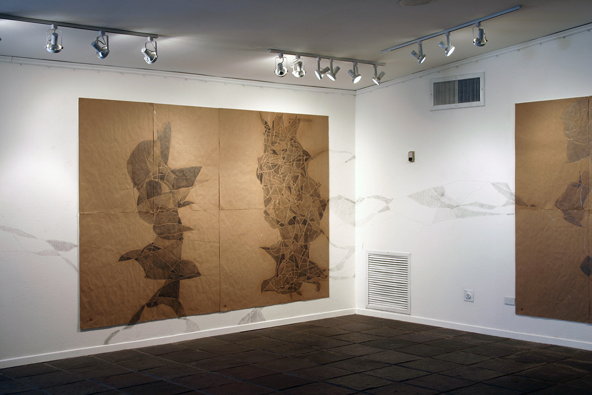Diagrama, 2007, Intervento site specific, Centro Cultural de España, El Salvador