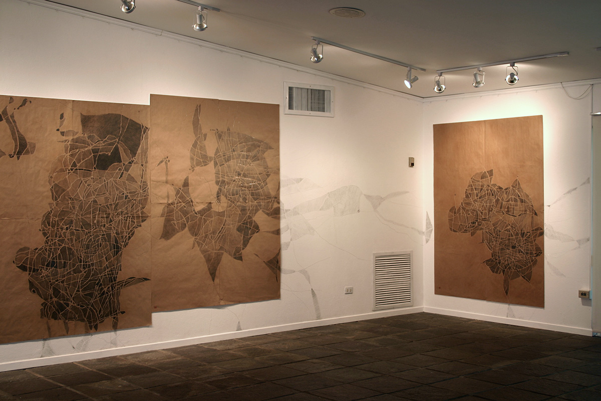 Diagrama, 2007, Intervento site specific, Centro Cultural de España, El Salvador