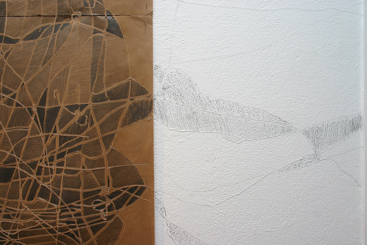 Diagrama, 2007, Intervento site specific, Centro Cultural de España, El Salvador